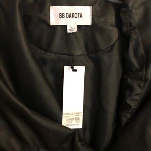 BB Dakota black leather jacket